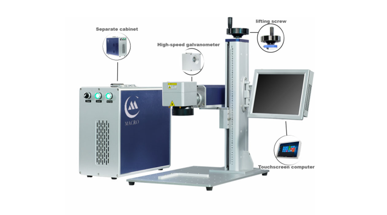 Features Portable Fiber Laser Marking Machine